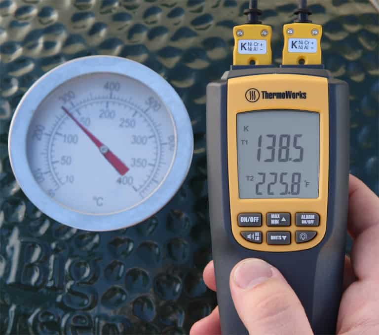 Dome Temperature vs Grill Temperature