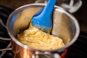 foamy brittle syrup