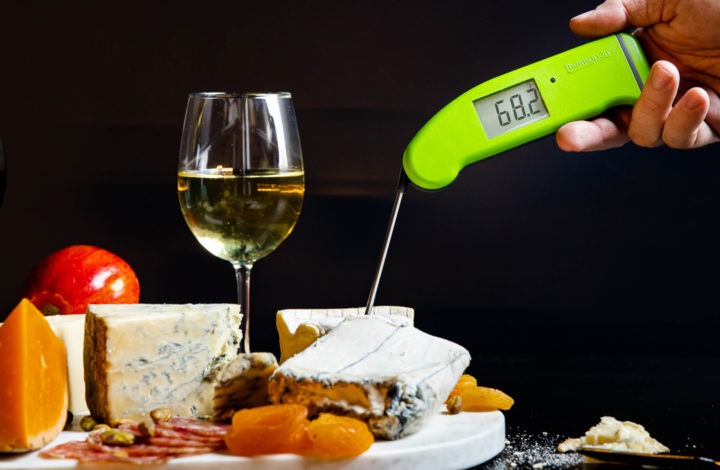 Wine and cheese temperatures