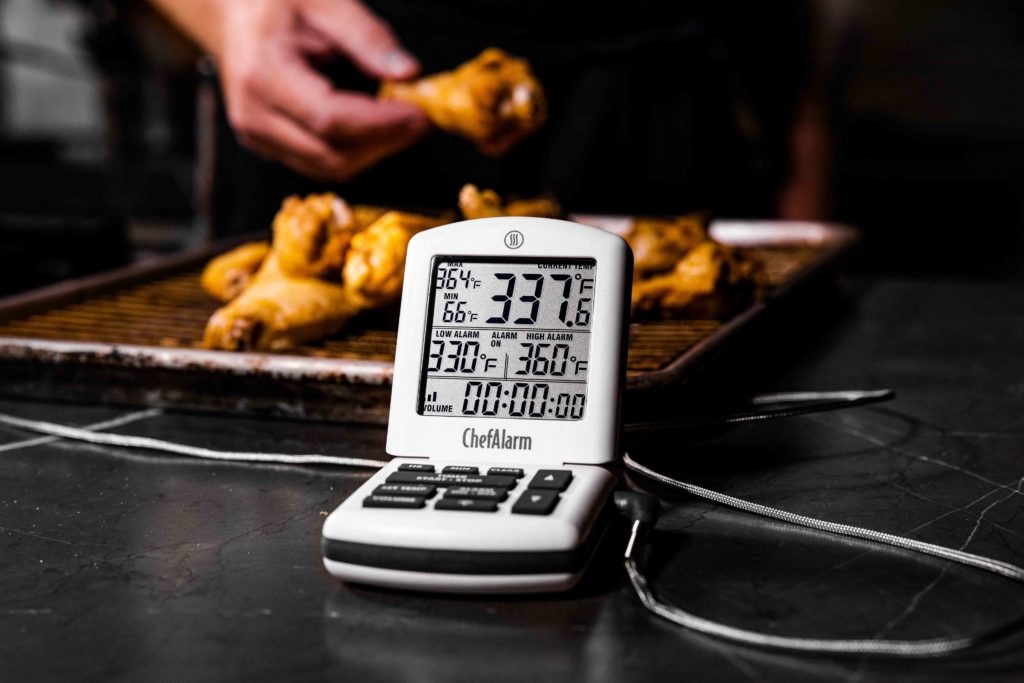 ChefAlarm is the best deep-fry thermometer
