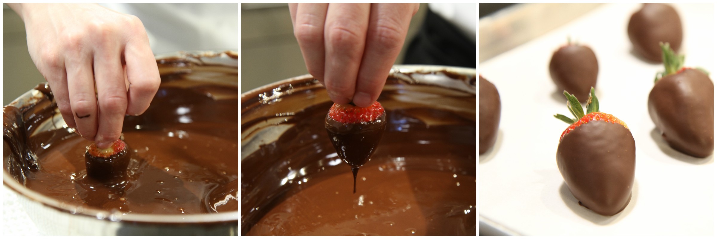 Dipping Chocolate Collage