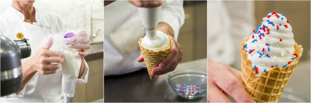 Ice Cream Piped Soft Serve