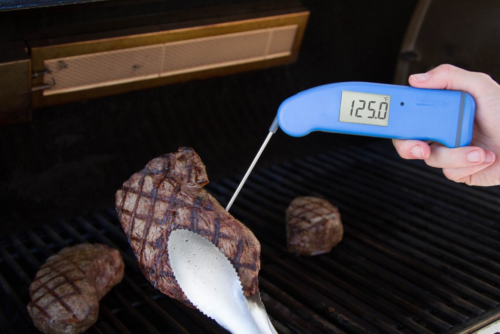 Finding the temperature of a steak