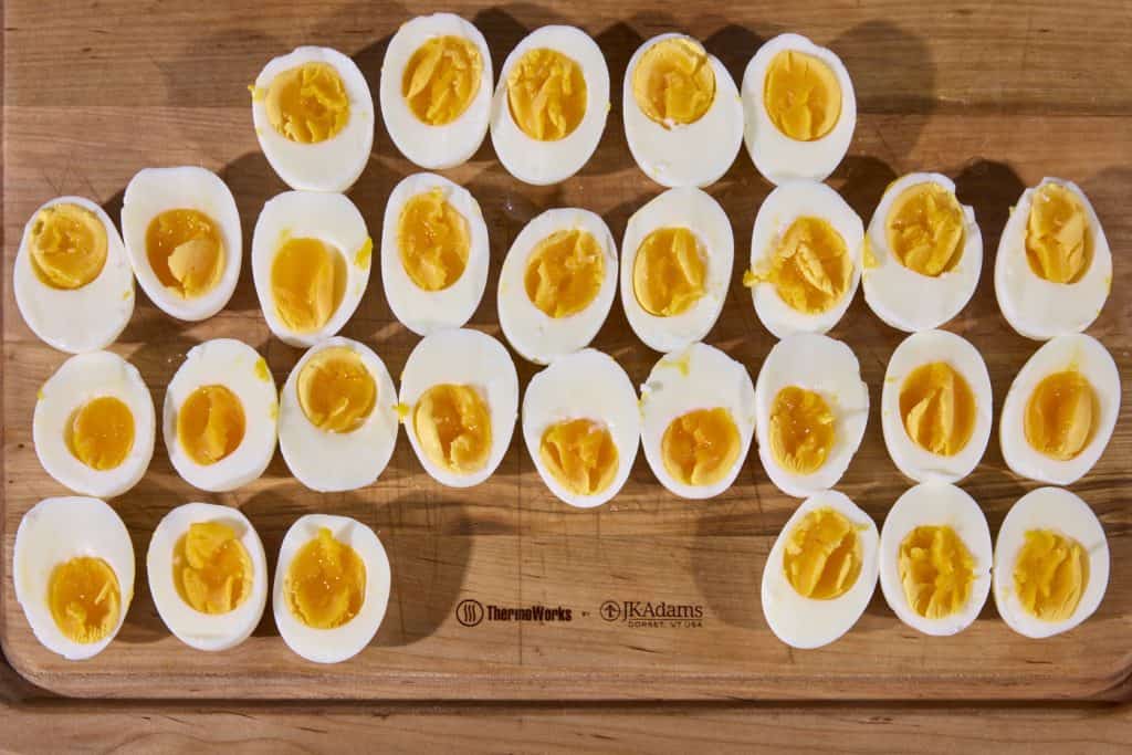 Perfect boiled eggs
