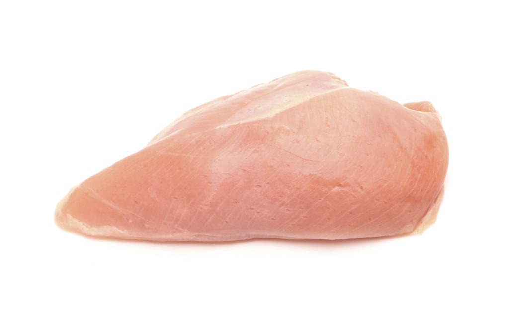 Chicken breasts account for 60% of the chicken sold in stores in the U.S., ...