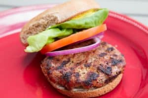 Turkey Burgers On The Grill...Always Moist & Juicy