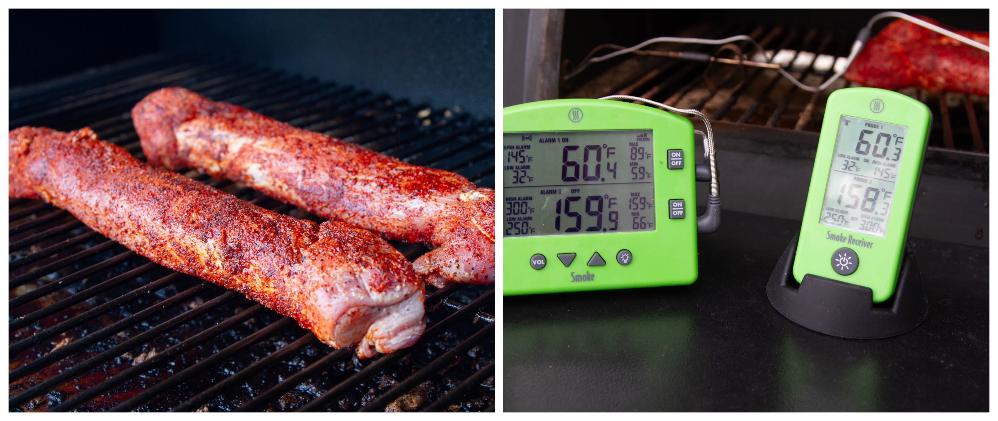 ThermoWorks: Luscious Smokey Pork Loin Temps and Steps