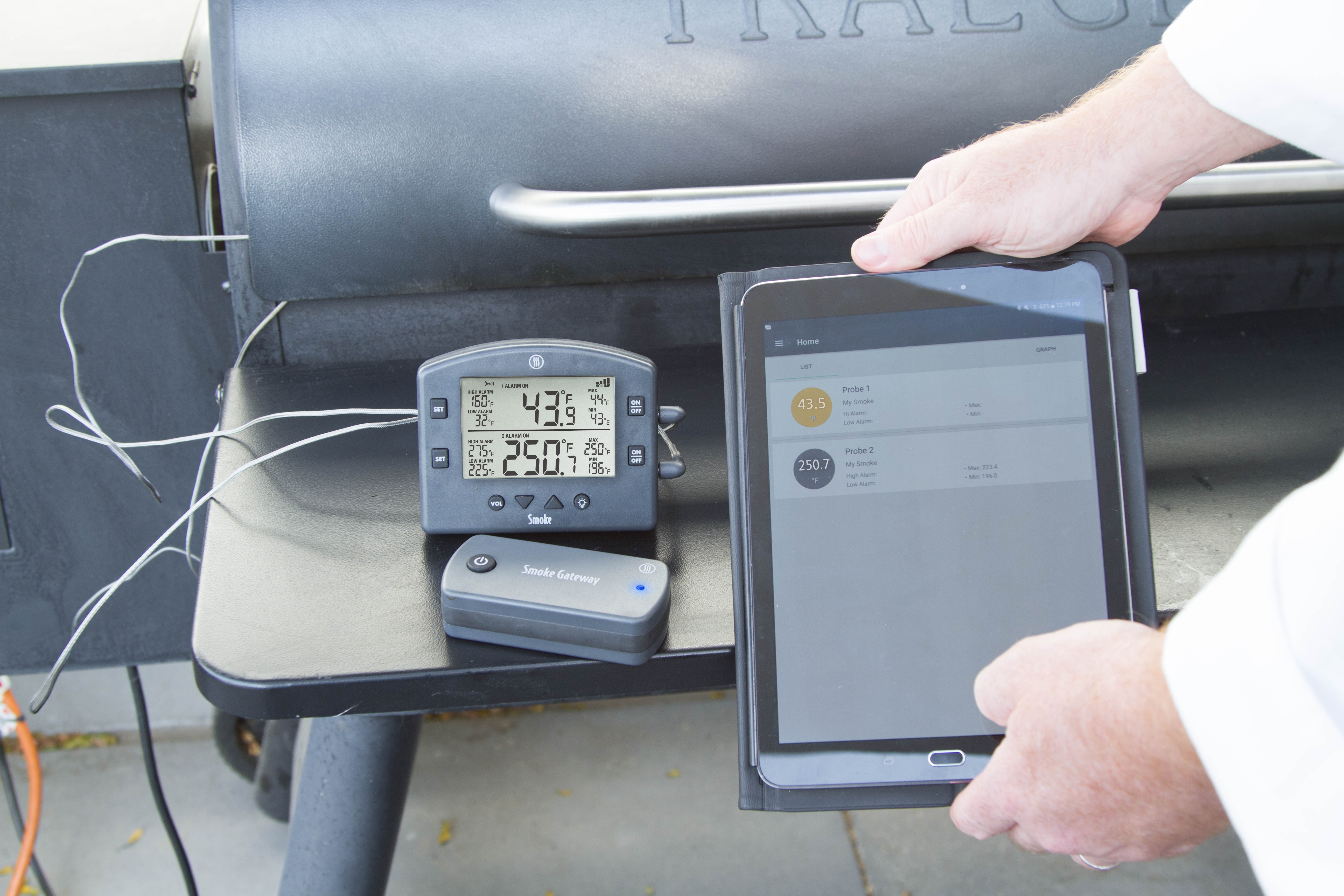 The Smoke Gateway lets you monitor your smoking turkey from anywhere with a wifi signal