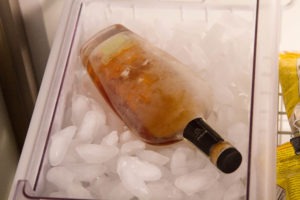 Cold liquor helps keep adds liquid but not heat