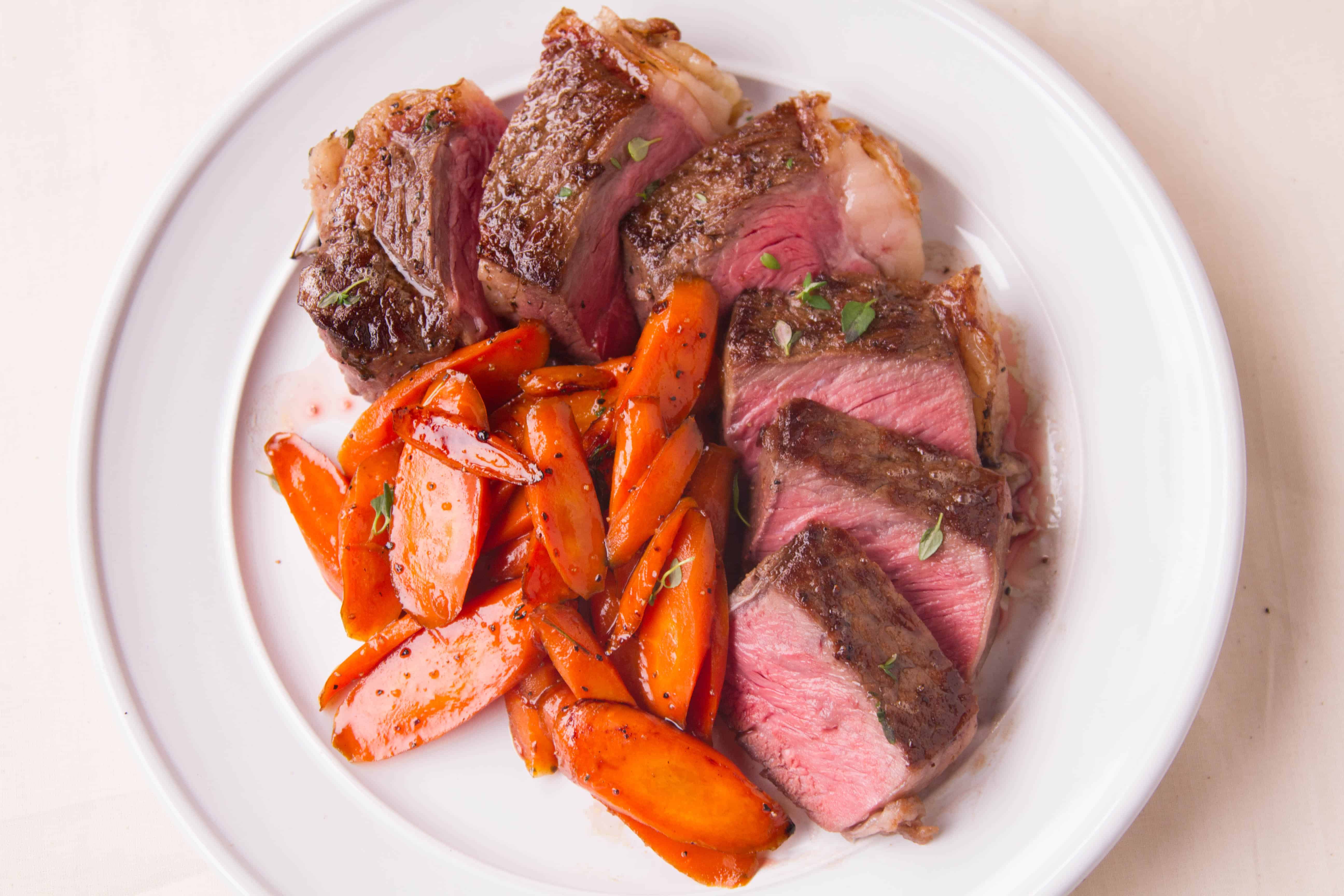 Sous Vide Steak with a Chill and a Sear