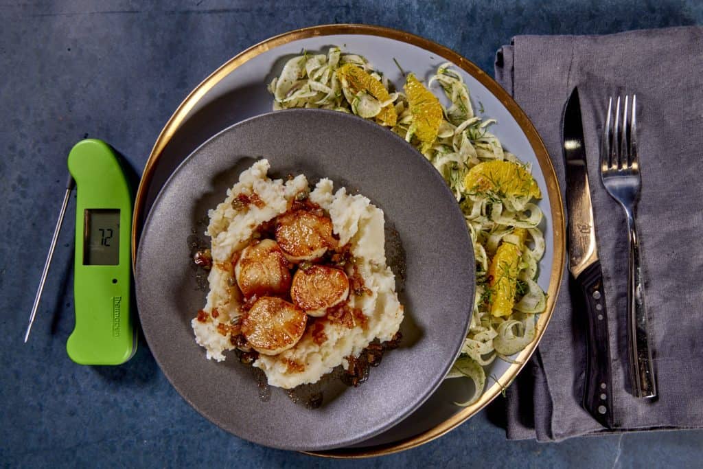 Pan seared scallops recipe and temp tips