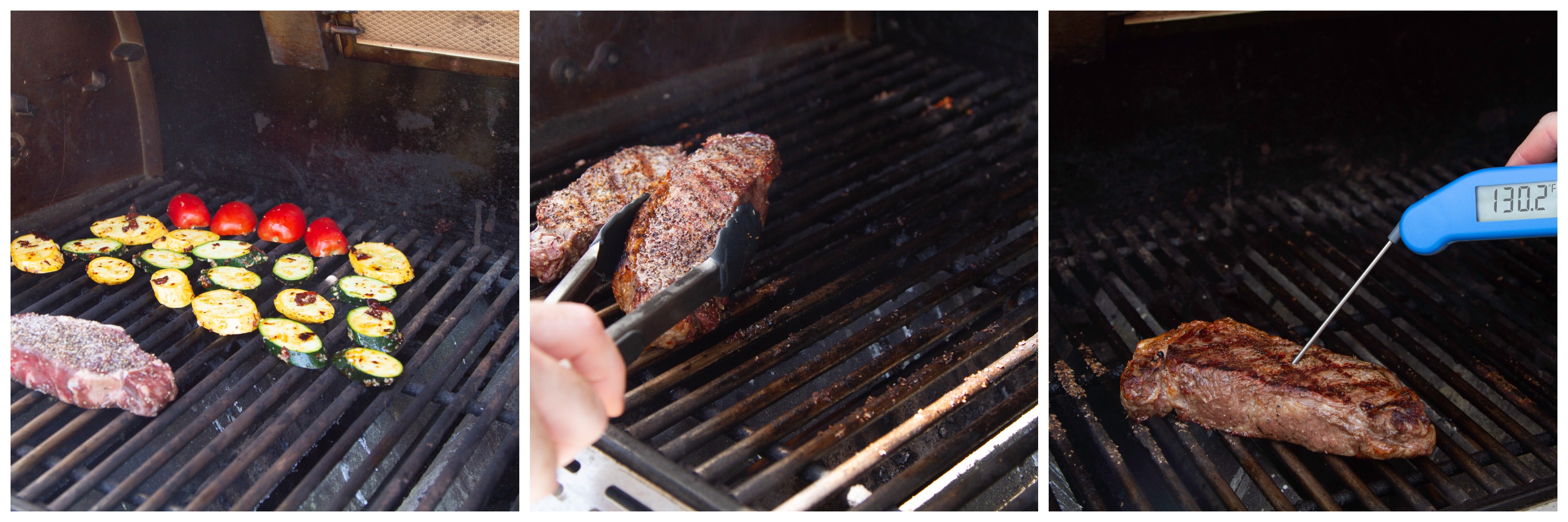 Easy Grilled Sirloin Steak on Weber Gas Grills - Sip Bite Go