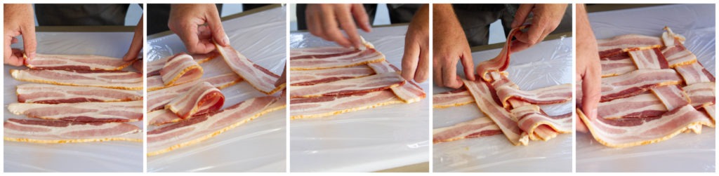 How to make a bacon weave mat
