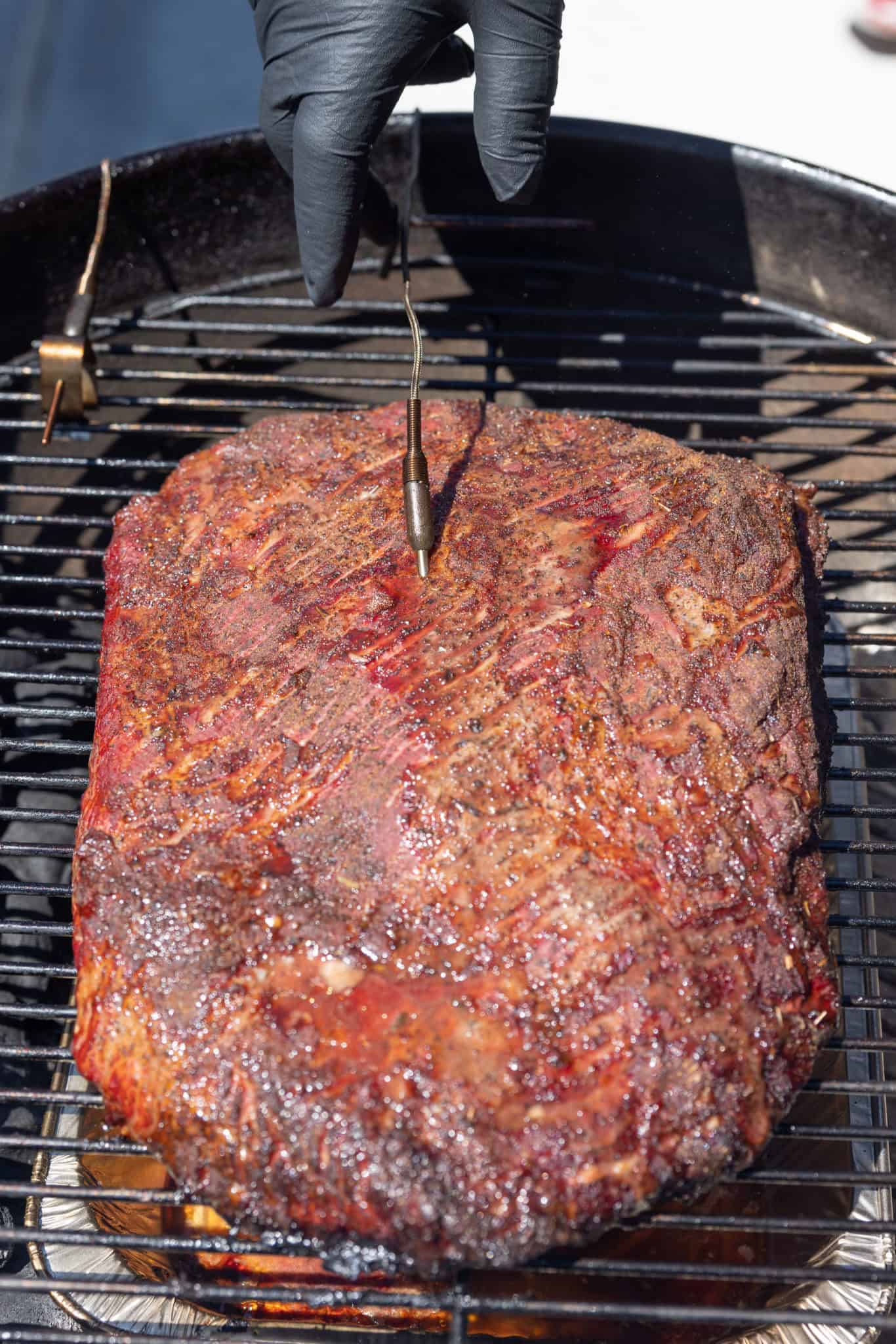 How to Smoke a Brisket Flat Tailgating Temps