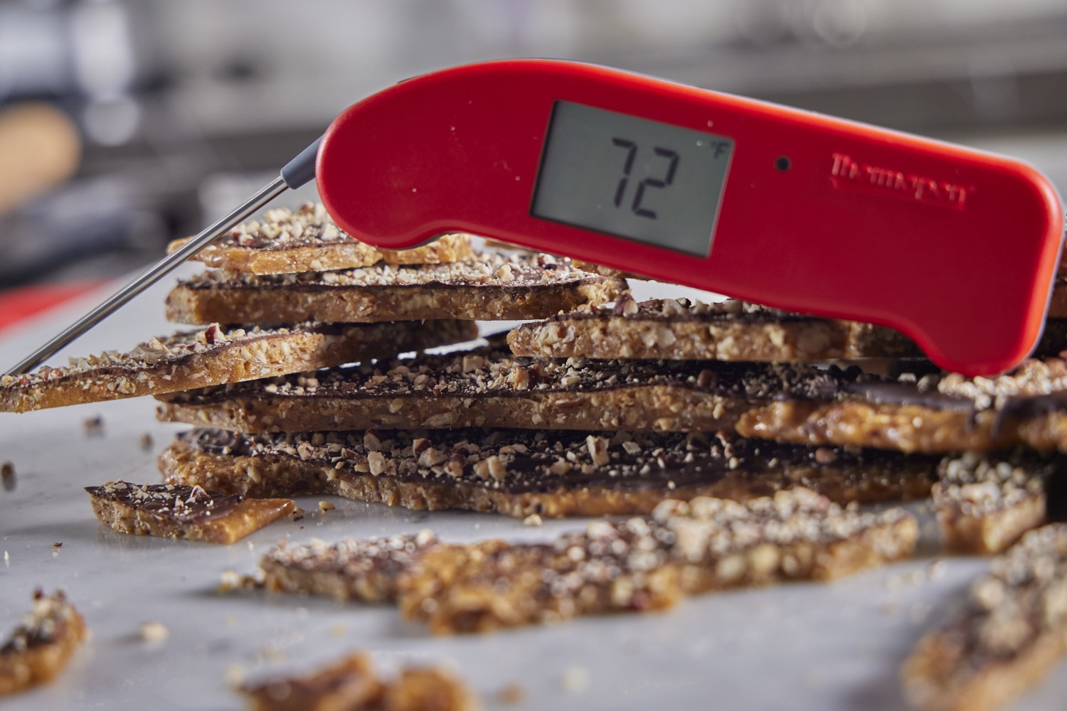 Toffee with a Thermapen