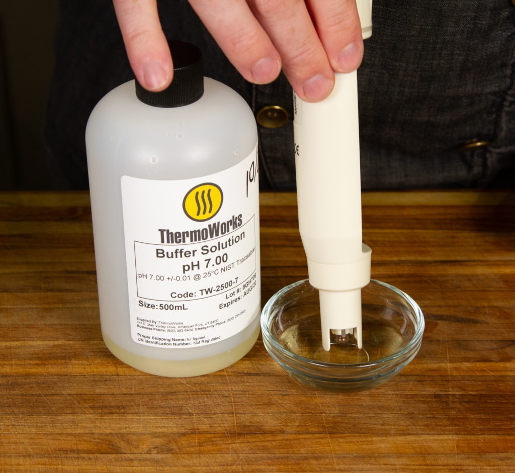 Calibrate your pH meter every time you use it. 