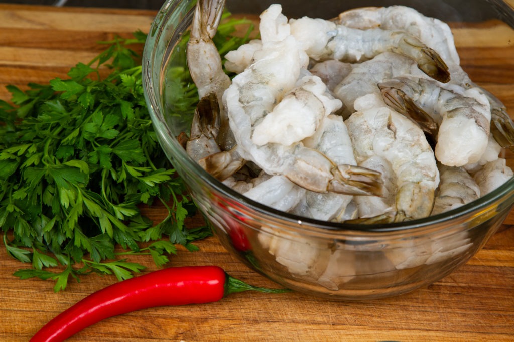 Use large shrimp, size 15-20, for better results grilling shrimp