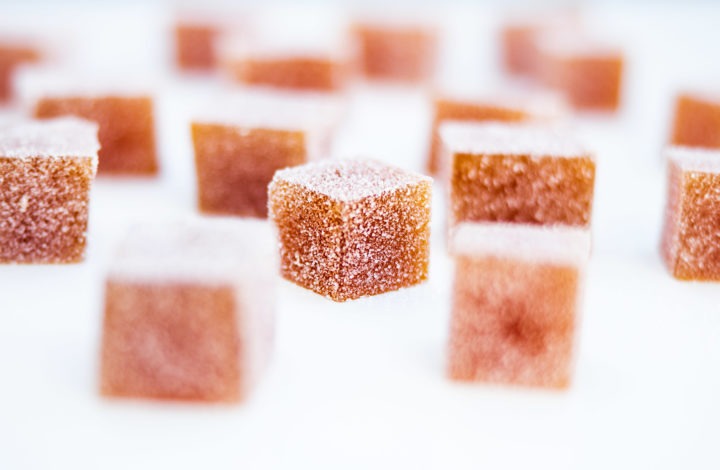How to make these pâte de fruit candies