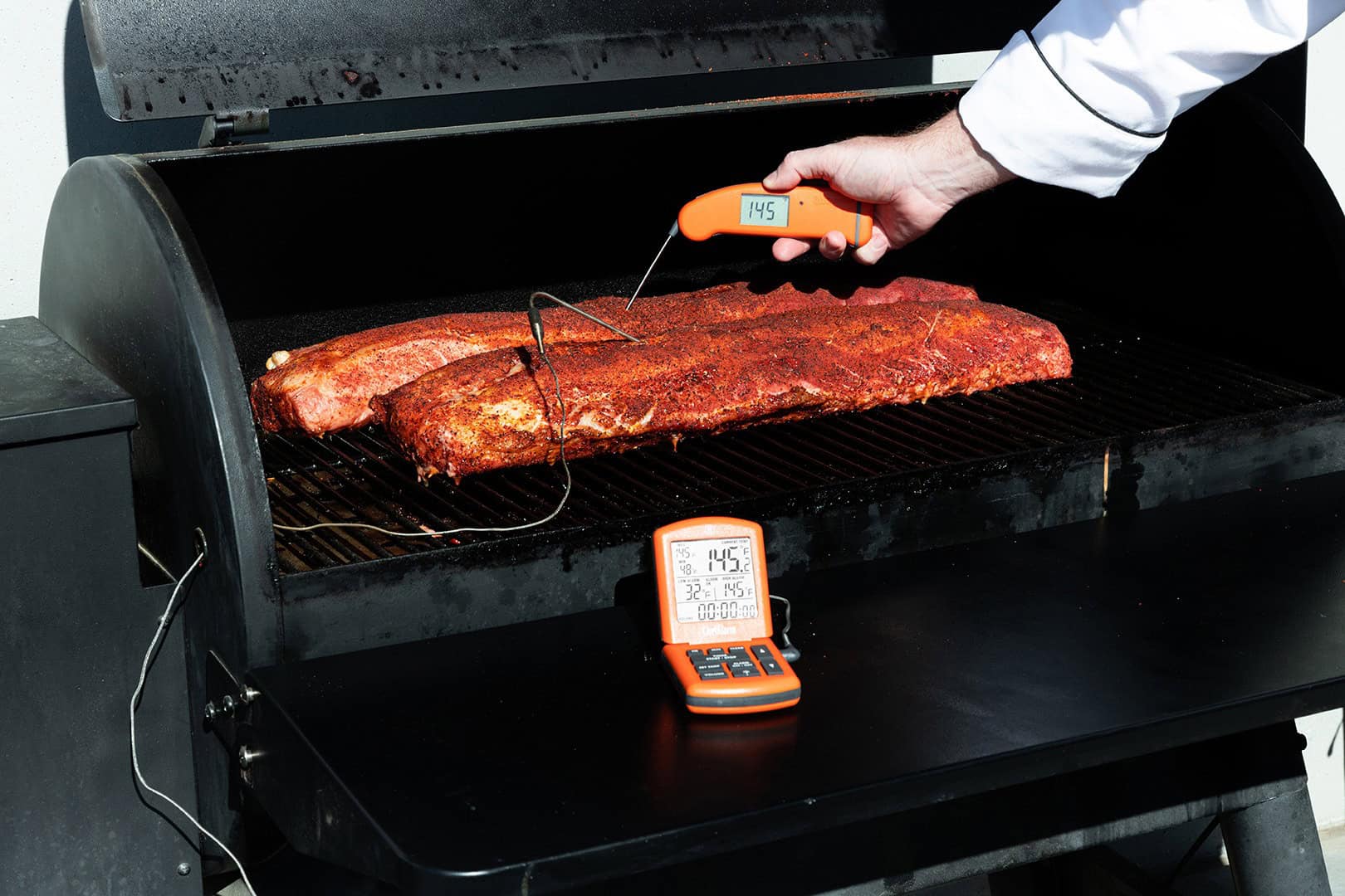 Smoked Pork Loin Right Temps Result in Tenderness ThermoWorks