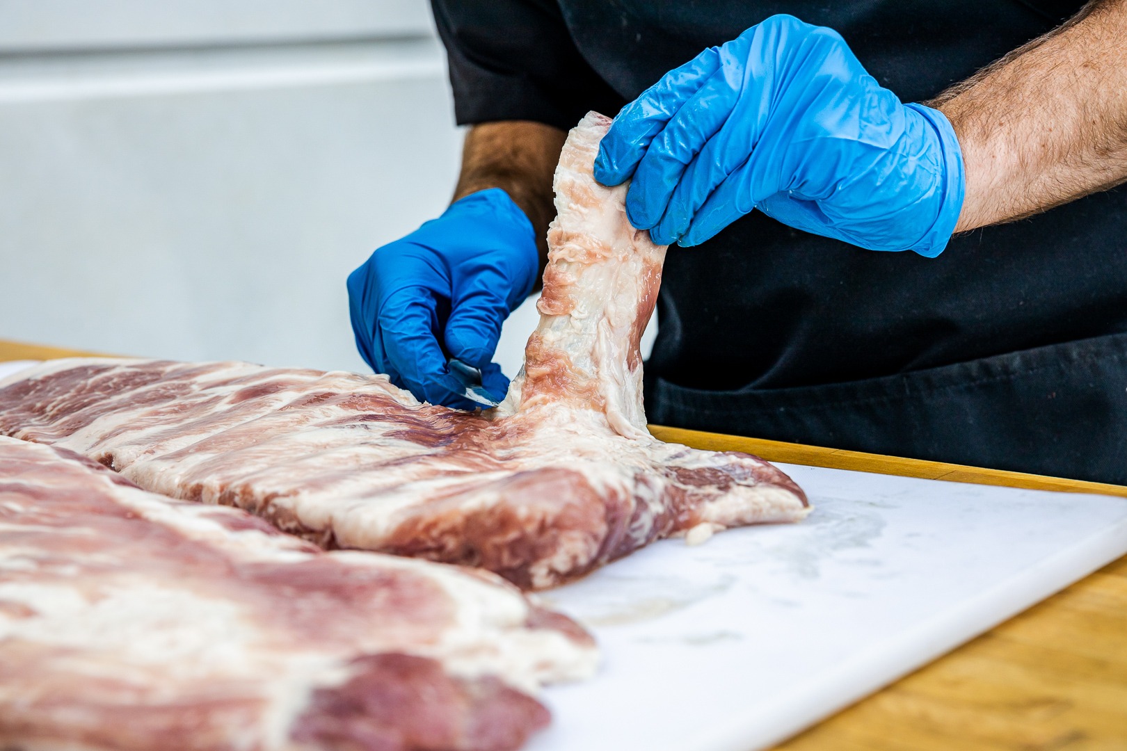 trimming ribs