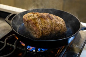Searing Roast Beef