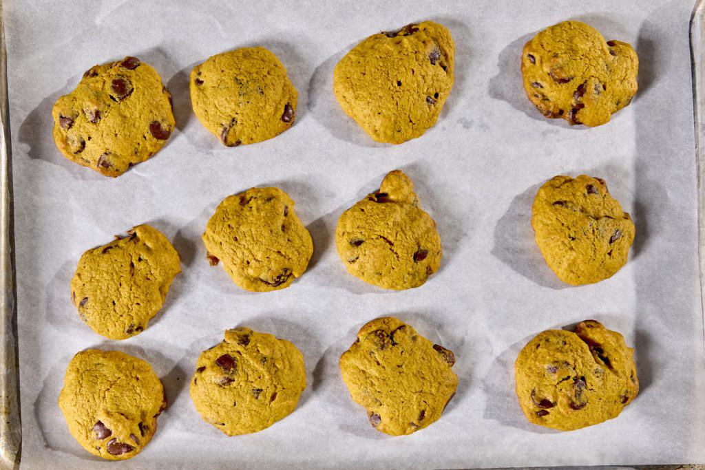 Cookies on a tray