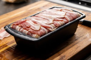 beautiful, bacon wrapped loaf