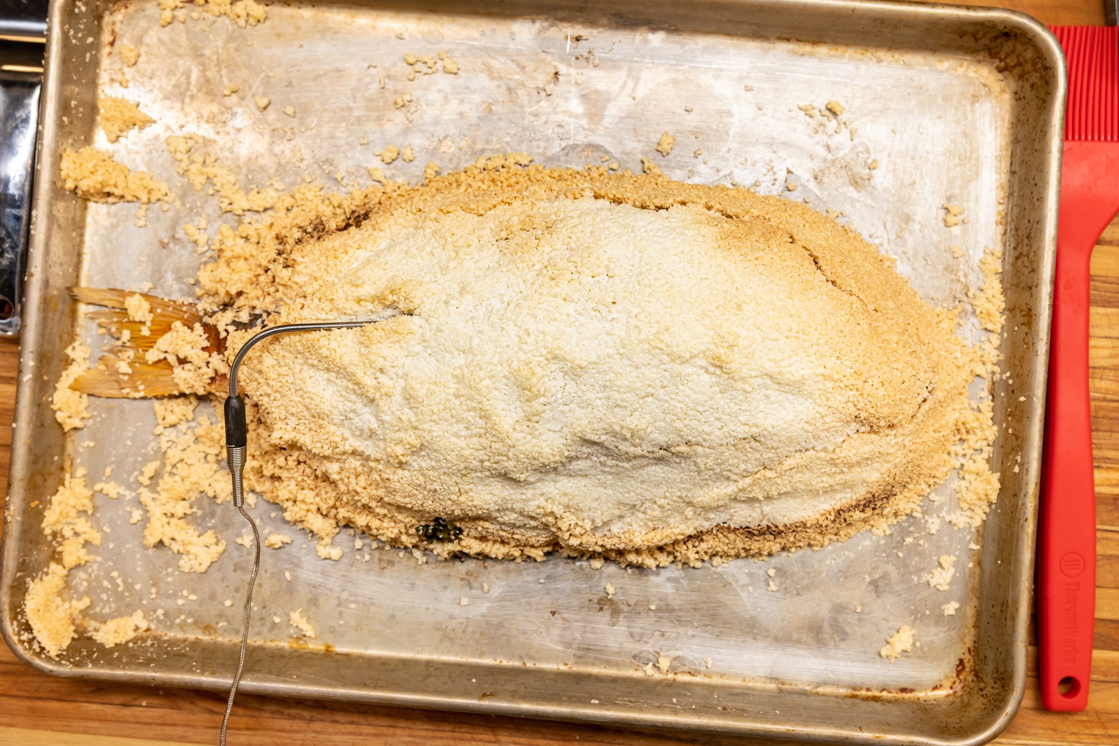 salt-crusted red snapper recipe and temps