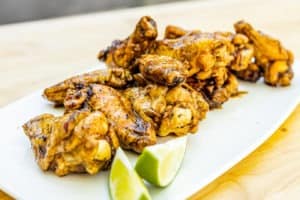 Smoked sweet chili chicken wings