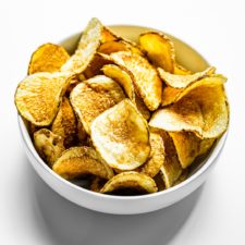 These machines work together to make the perfect potato chips