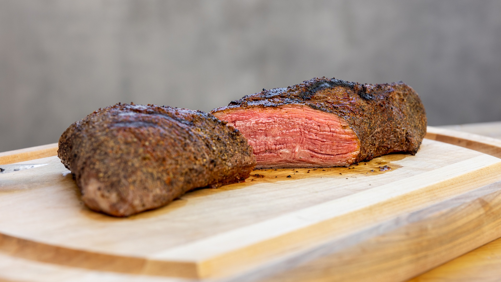 Sous tri-tip: perfect and seared