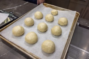 kolache dough balls
