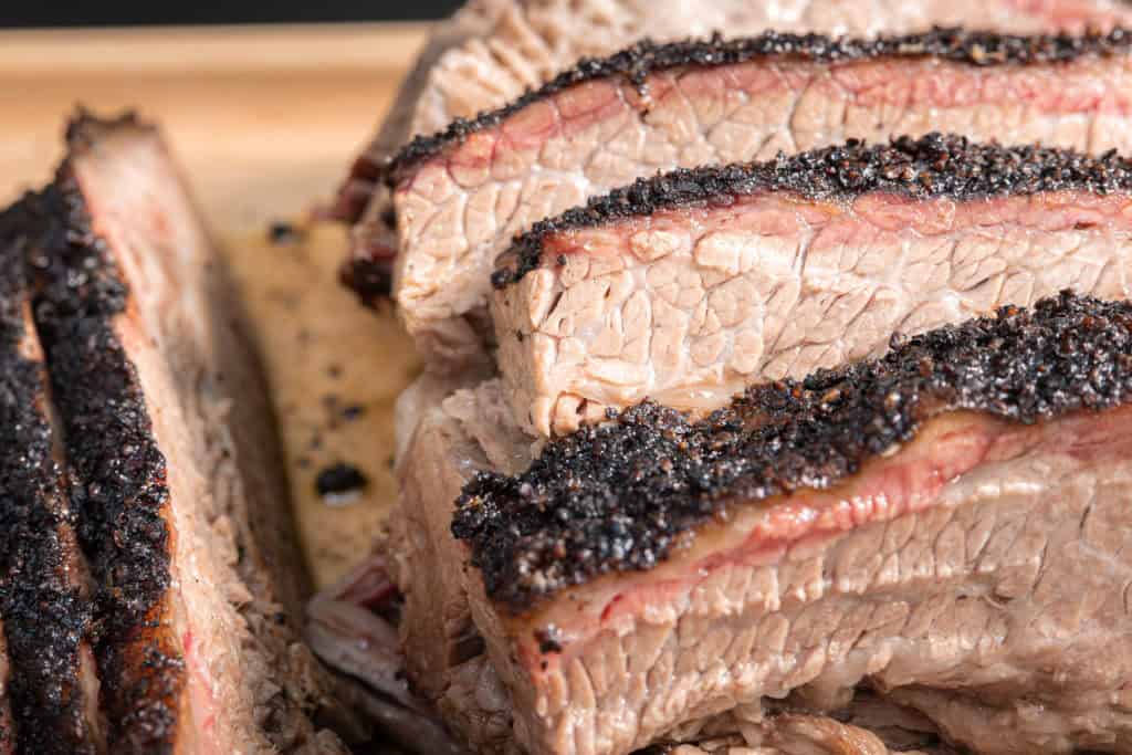 juicy smoked brisket