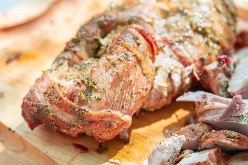 Diva Q's Braided Smoked Pork Loin ThermoWorks