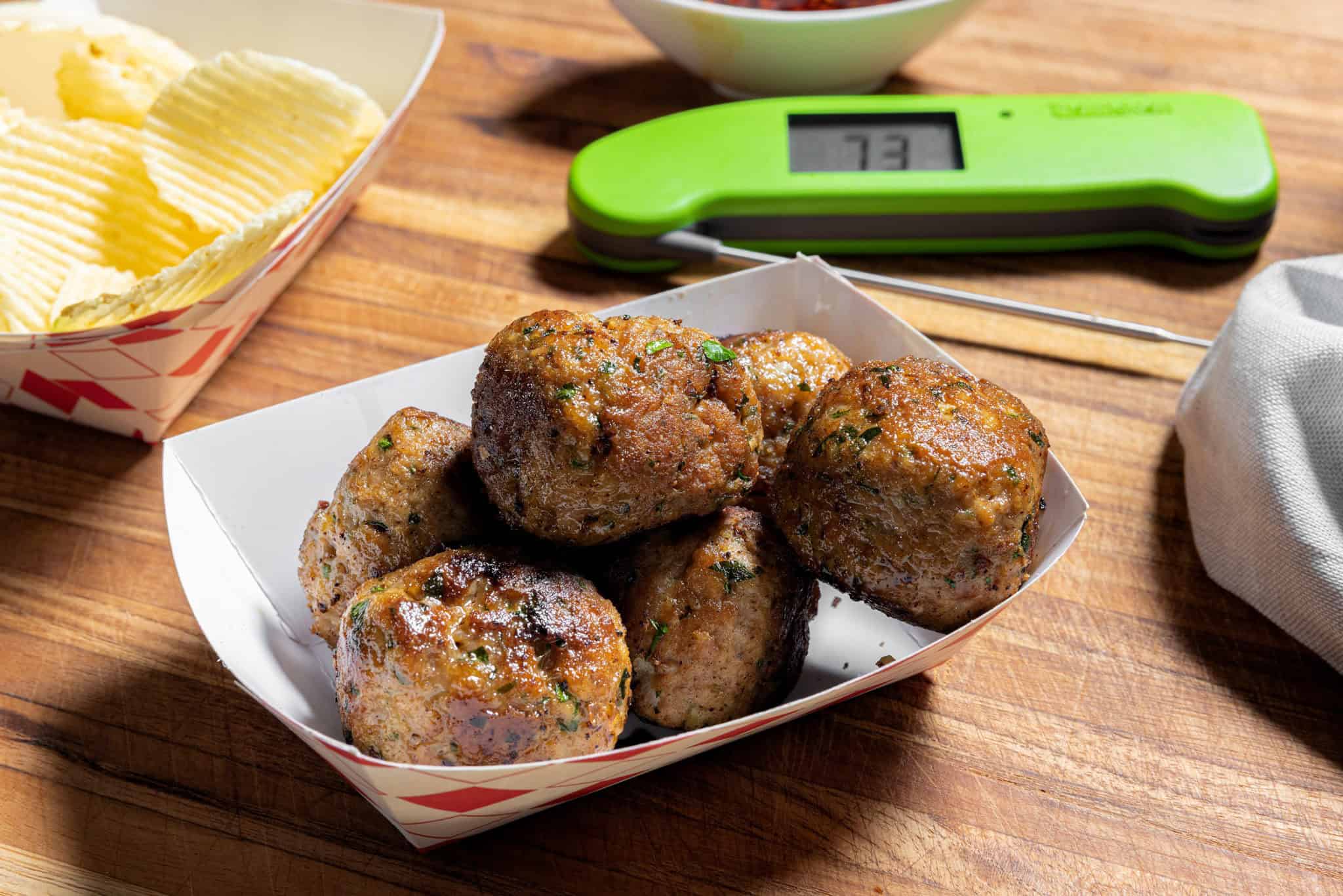 Turkey Meatball Recipe Safe Temps for Shareable Treats ThermoWorks