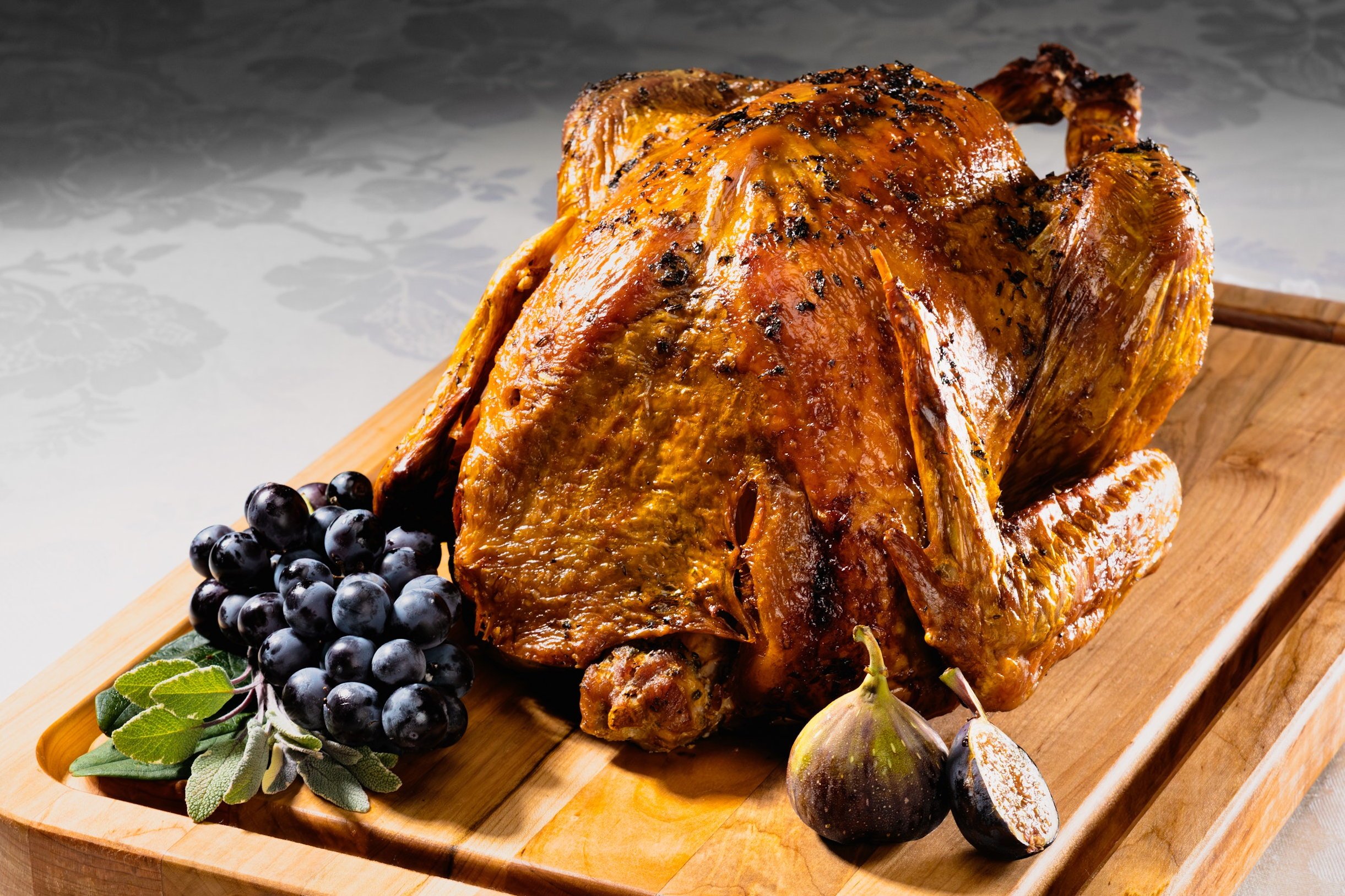 Golden Brown roasted turkey