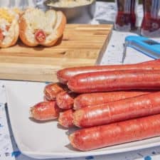 A delicious Smoked Chicken Frankfurter Hot Dog recipe! - Blog