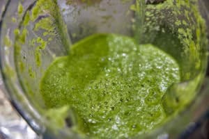 Green chili sauce for pork