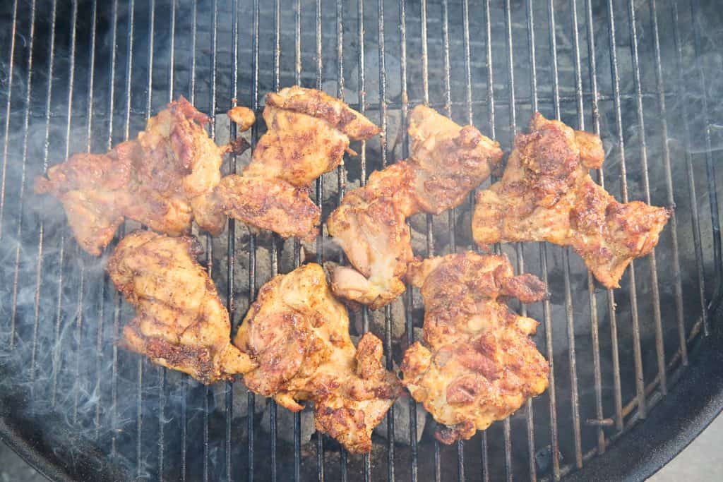 chicken thigns grilling