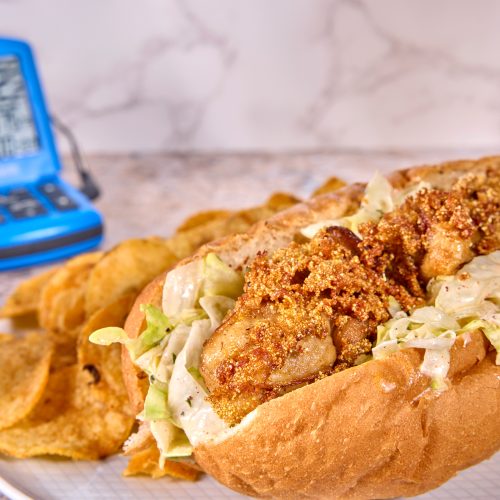 Oyster po'boy