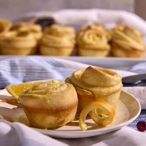 Homemade orange rolls