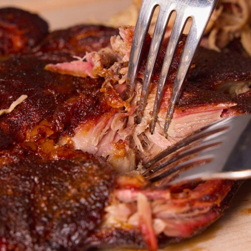 Shredding the pork