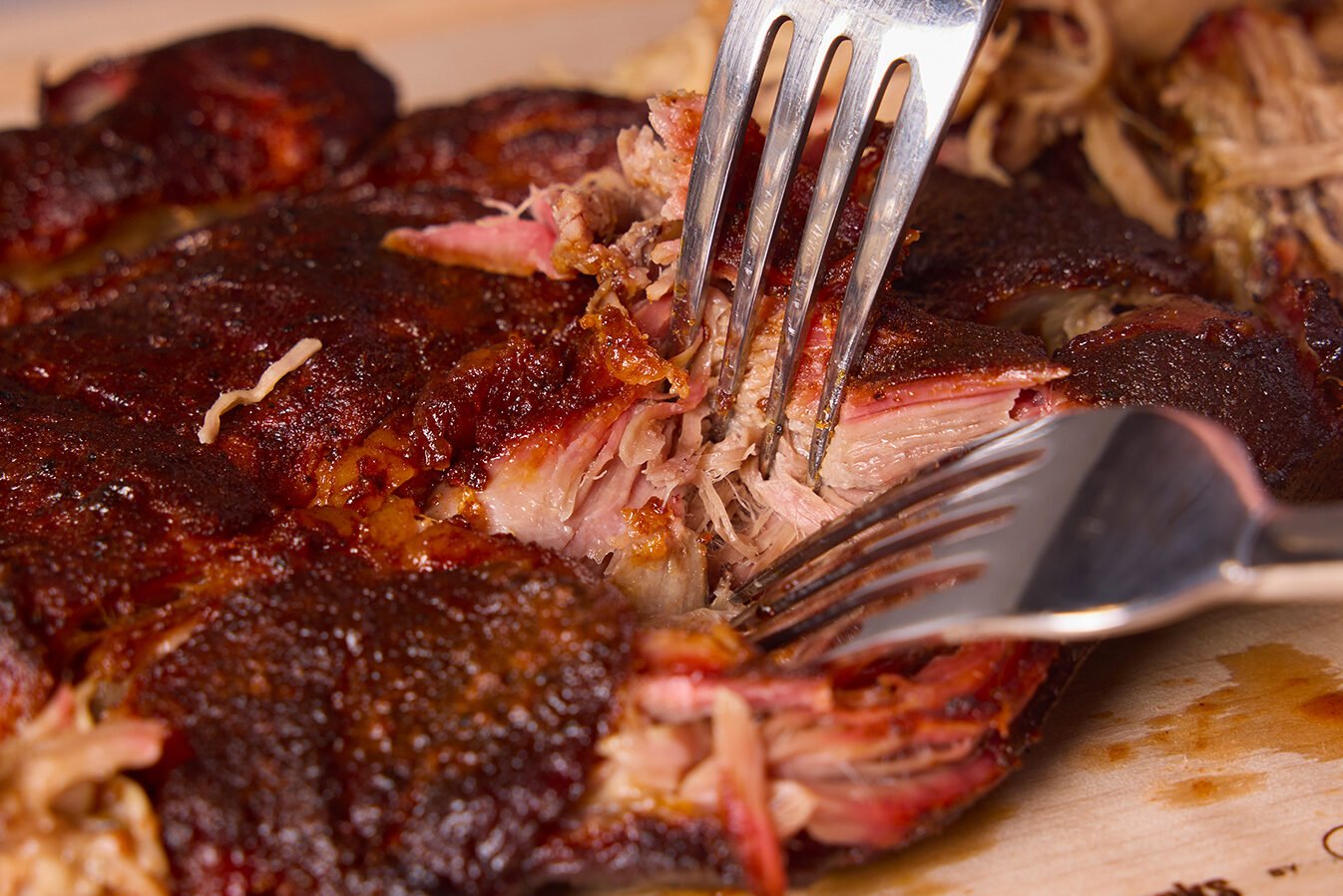 Shredding the pork